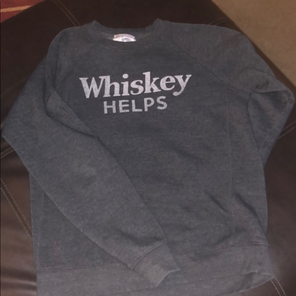 Crew neck graphic sweatshirt